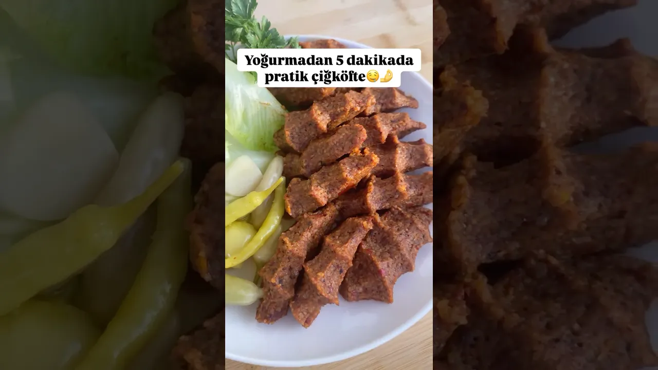 Pratik çiğköfte🤤🤌 #food #globalcuisine #global #yemektarifleri #globalfood #dessert #çiğköfte