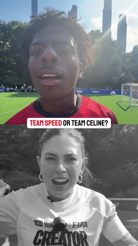 Team @IShowSpeed or Team @Celine Dept？ Who takes home the YouTube FIF...