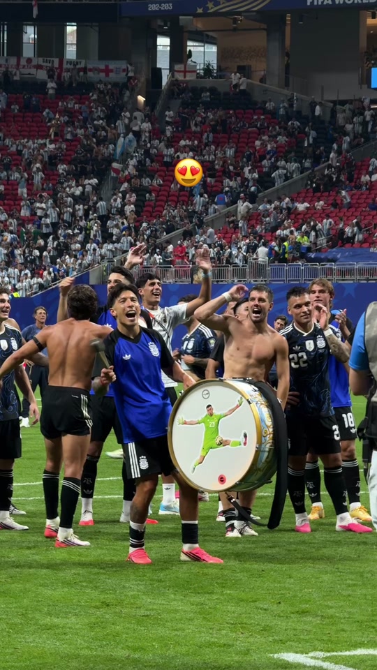 La Albiceleste 🥁🇦🇷 #FIFAWorldCup