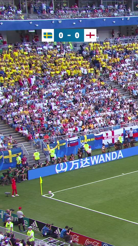 England's Quarter final win in 2018 🏴󠁧󠁢󠁥󠁮󠁧󠁿 #FIFAWorldCup