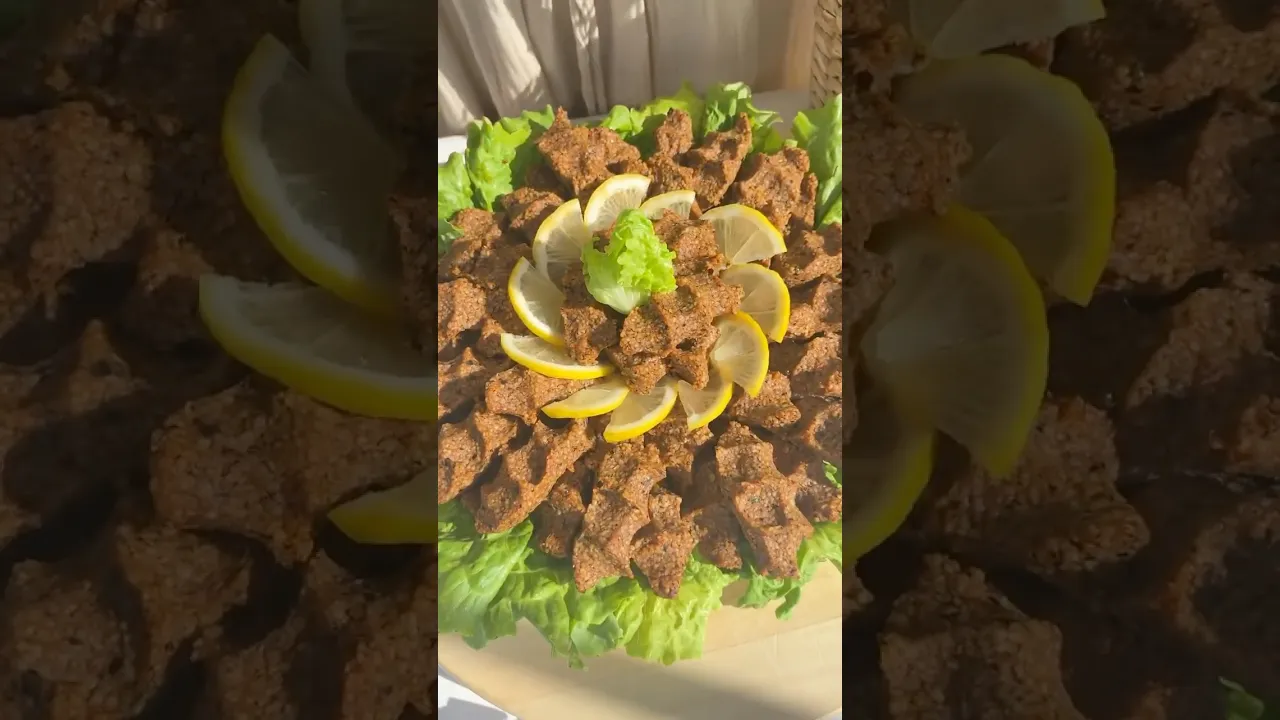Pratik cevizli çiğköfte😍tarif yorumda✅recipe in comments🥳 #food #globalcuisine #yemektarifleri