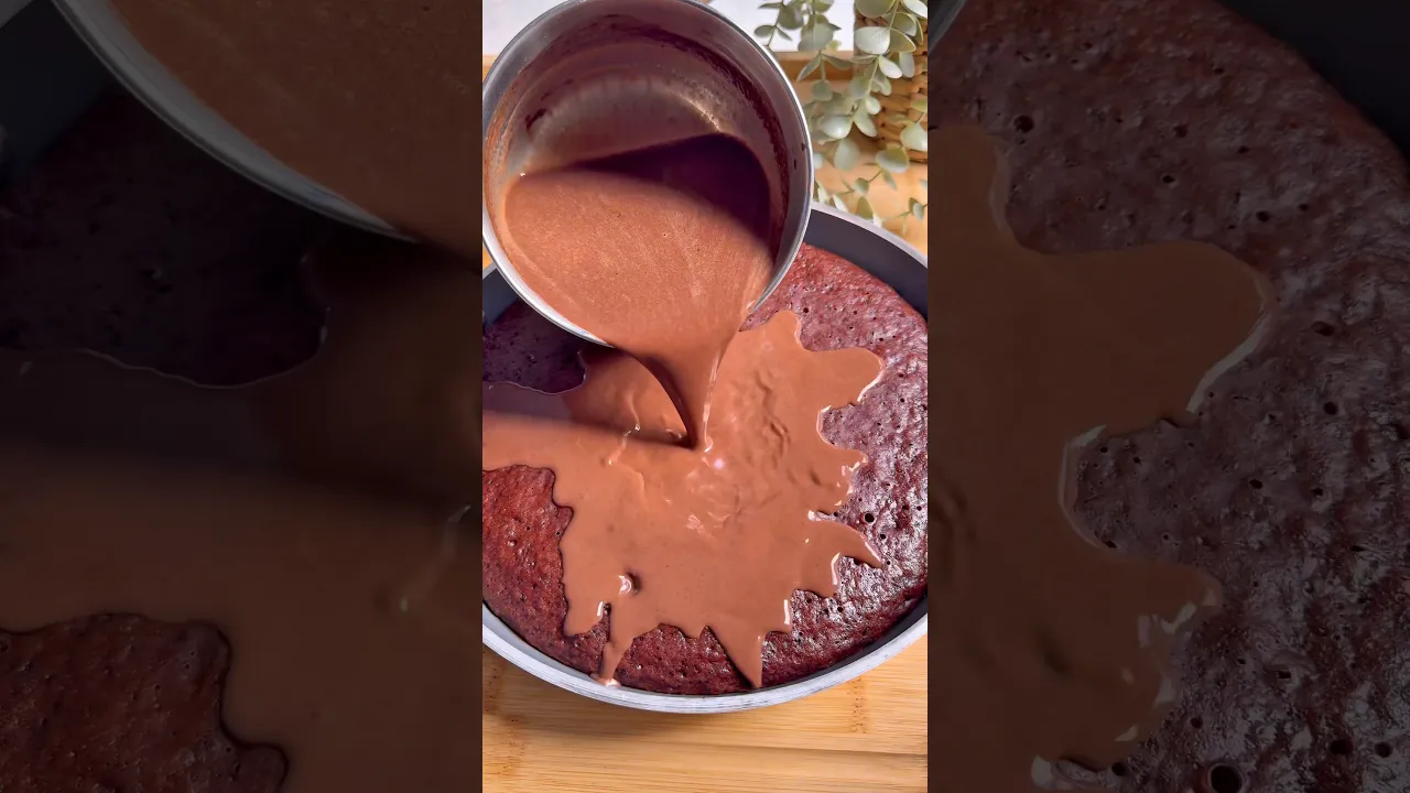 Tavada pratik çikolatalı ıslak kek😍 #food #tarif #cooking #pratiktatlitarifleri #ıslakkek #global