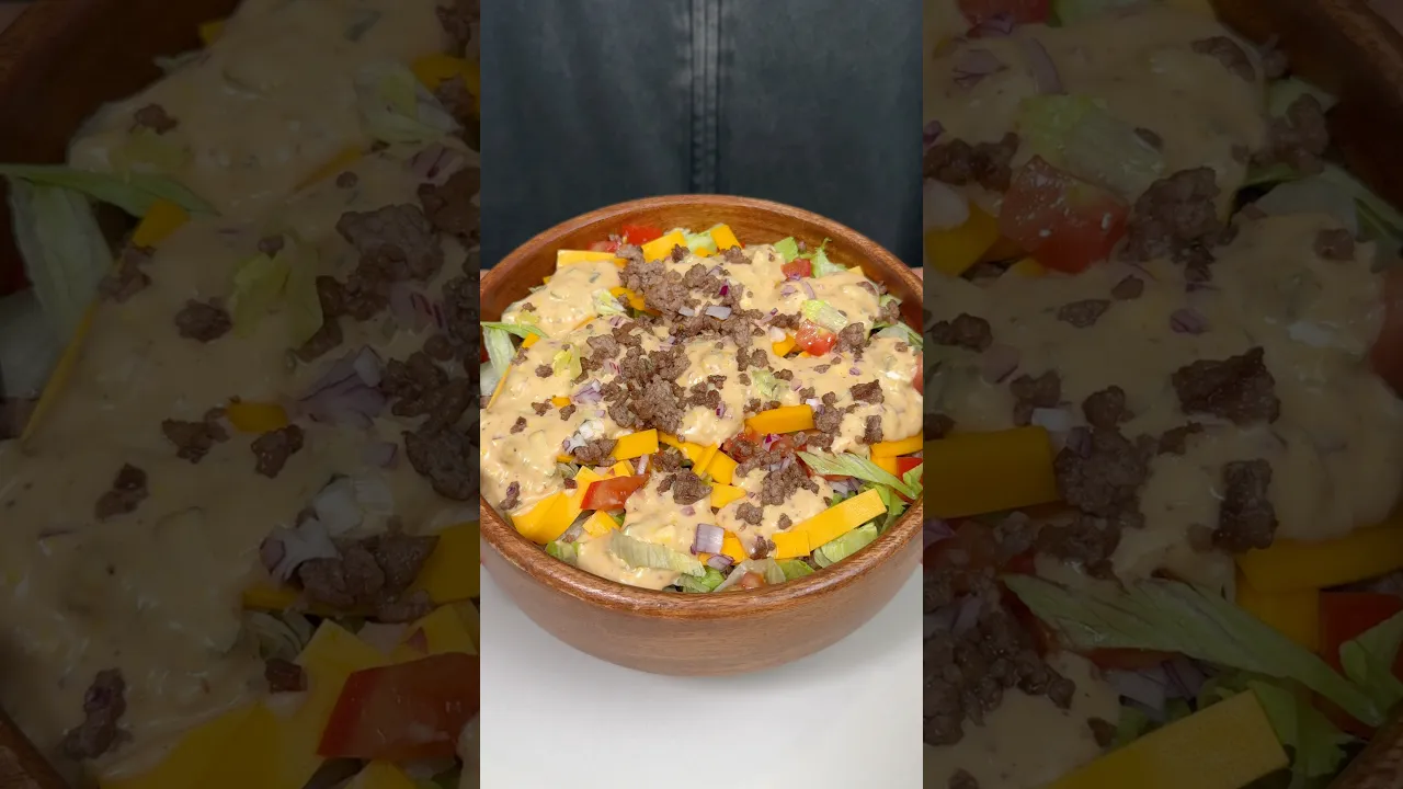 Kaşık Burger 🍔 ｜ Cheeseburger Bowl #busezeynep #bowl