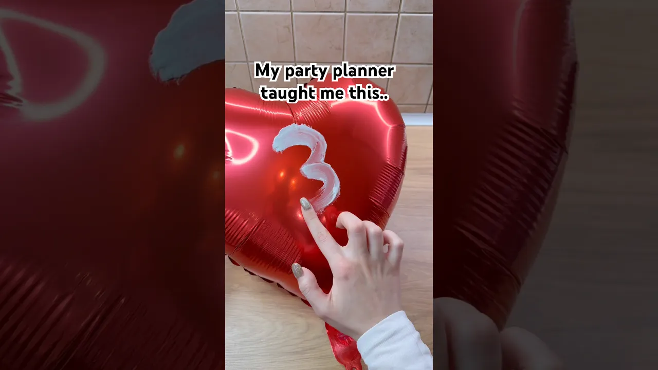 Stop! Throwing Balloons Away🎈#party #reallifehacks #diy #balloon