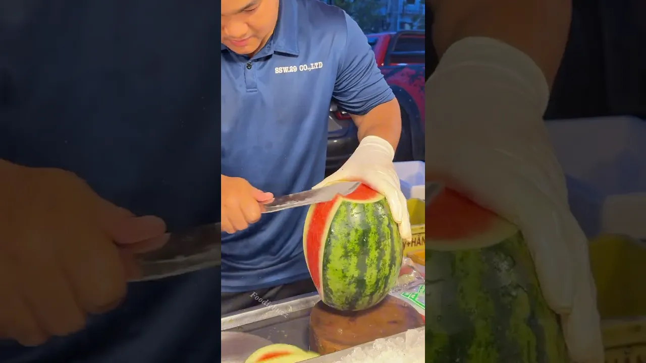 Sweet, Juicy, and Refreshing Thai Watermelon