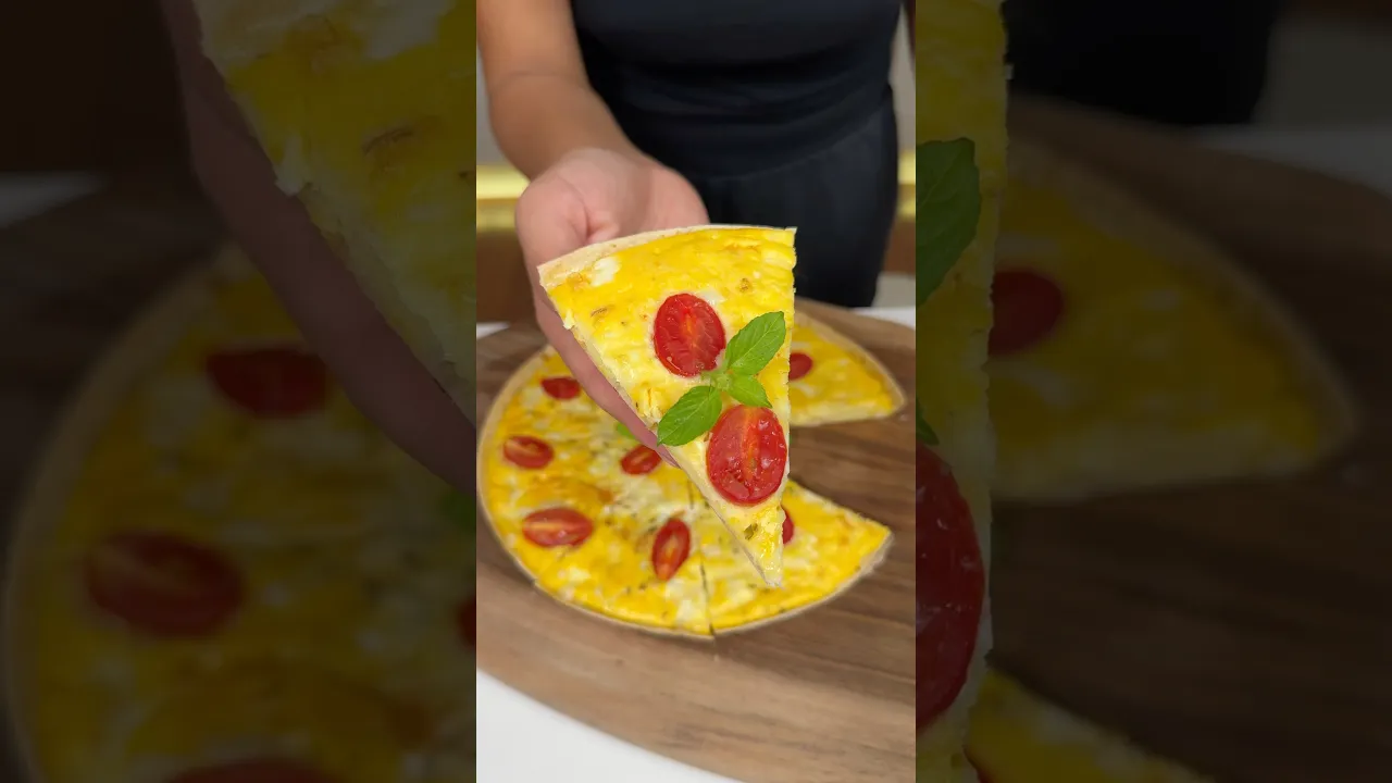 Protein 🍕 #breakfast #pizza #busezeynep