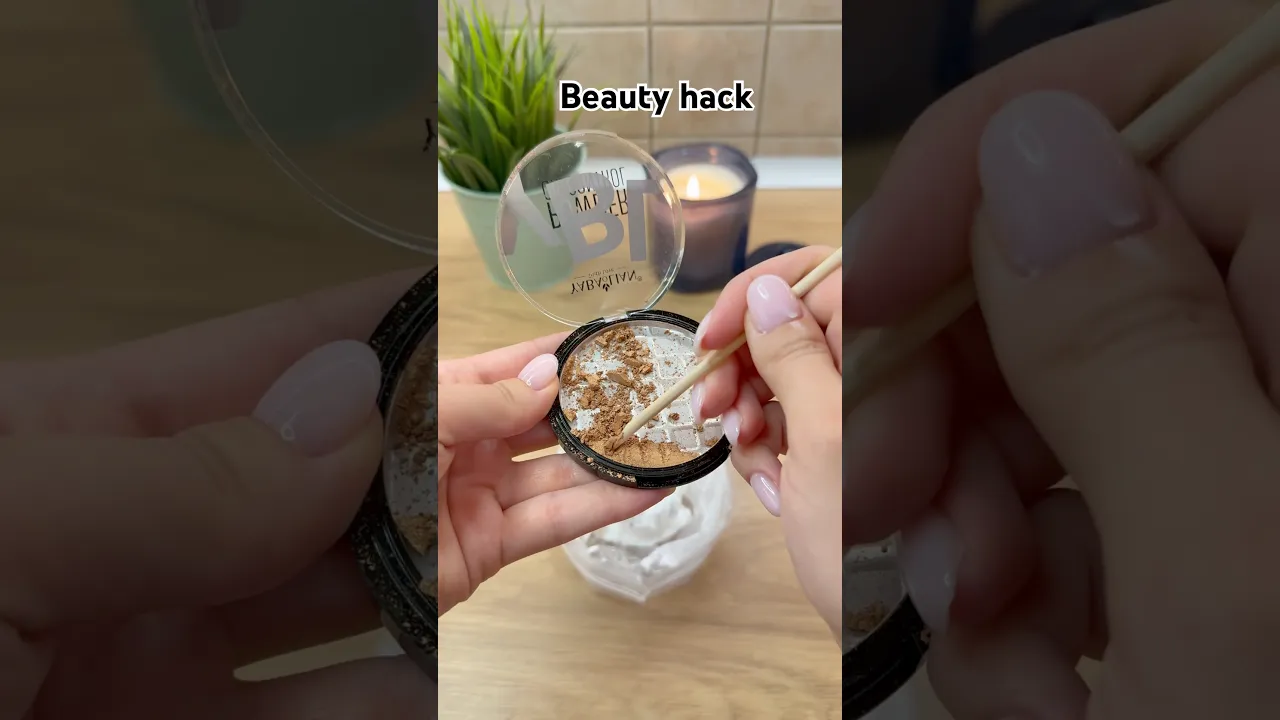 Beauty hack 😱🤫 #lifehack #diy