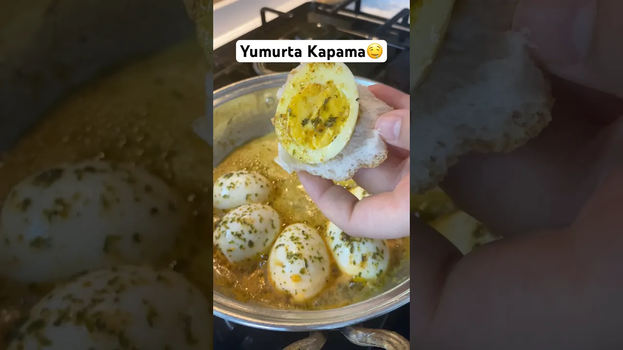 Yumurta kapama🤤😍 #pratiktarifler #globalcuisine #food #globalfood #dessert #tarif #recipe #yemek
