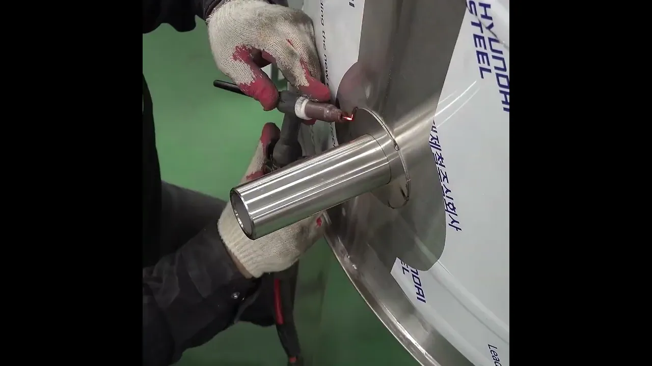 Massive Soup Mixing Tub Production Factory Engineering