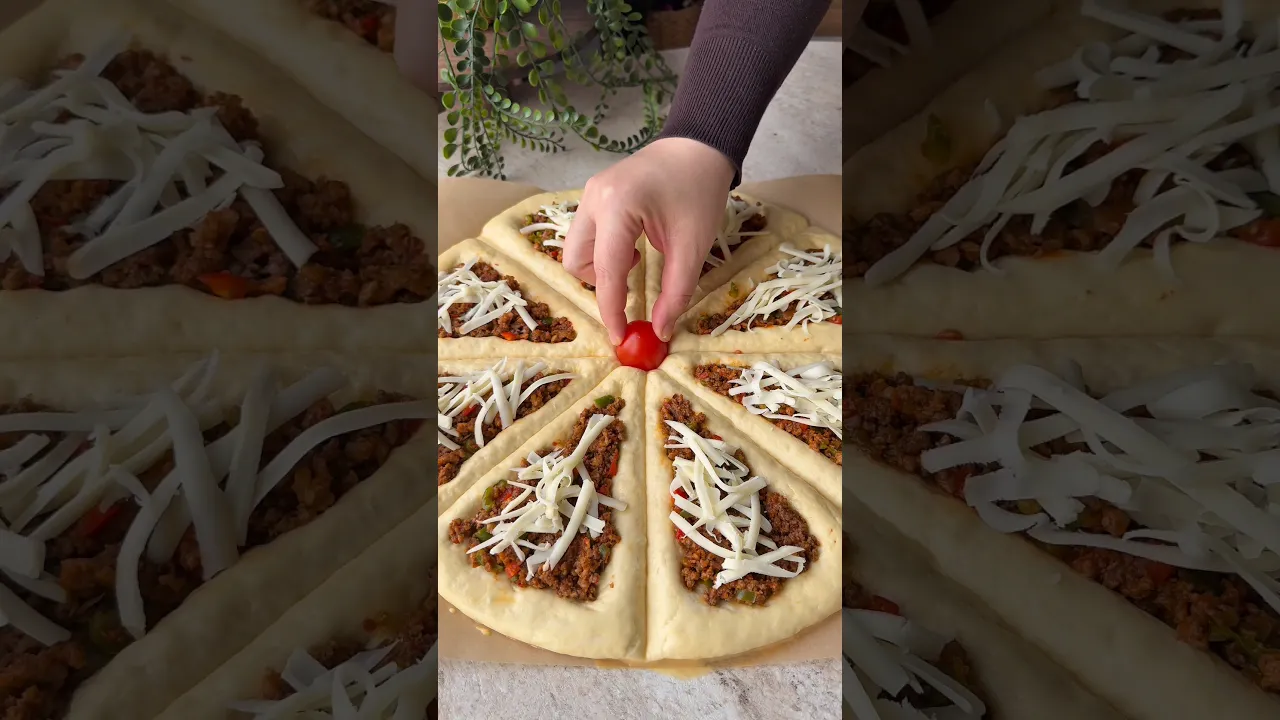 Çiçek pide😍🌸 #recipe #tarif #food #pratiktarifler #ytdayibenionecikarnolur #globalcuisine