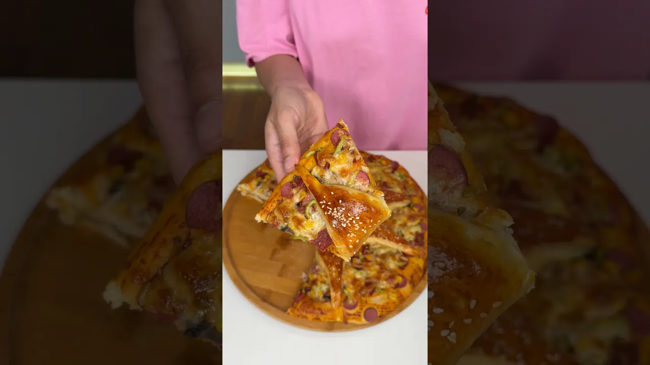Buna bir isim verecek olsanız ne olurdu？ En beğendiğim ismi sabitleyeceğim!👇⬇️ #busezeynep #pizza