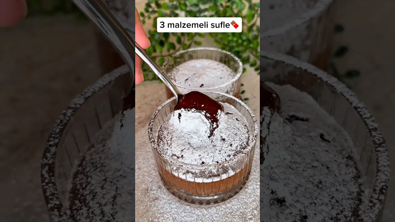 Tarif yorumda✍️ #food #tarif #dessert #pratiktatlitarifleri #globalcuisine #recipe #chocolate #sufle