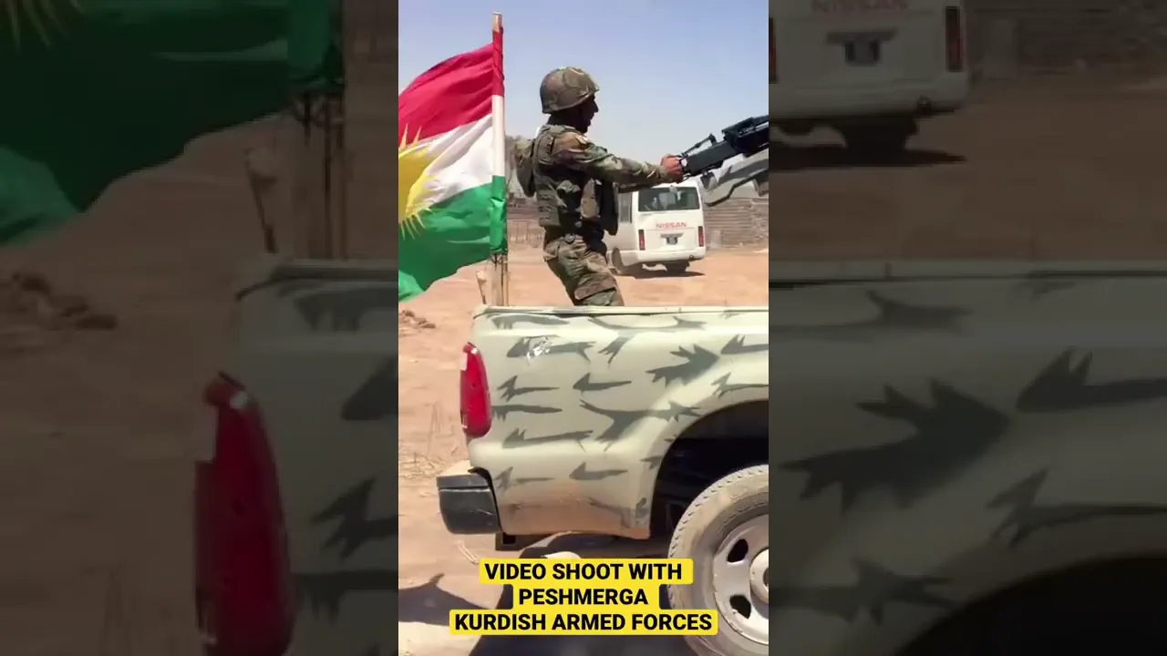 Video Shoot With Peshmerga Armed Forces