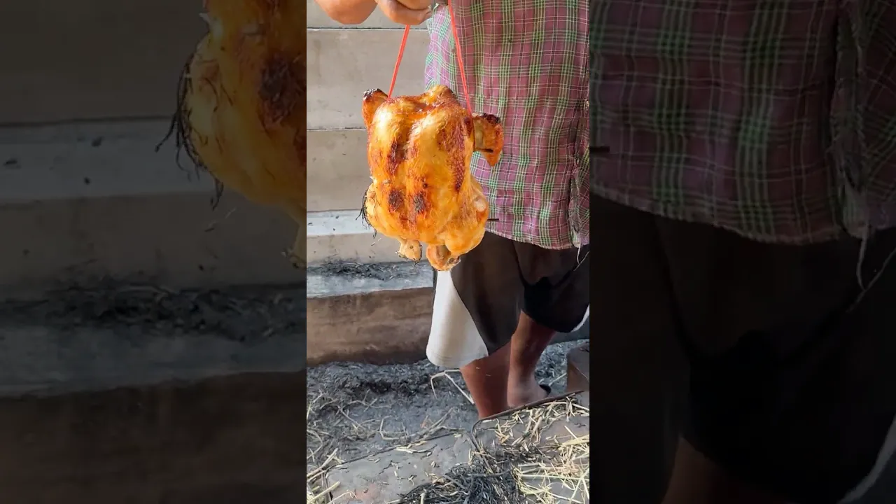 Traditional Thai Chicken Made by a Hardworking Grandpa