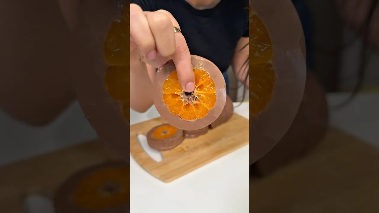 Çikolatalı Mandalina ｜ Tangerine Chocalate. #tangerines #busezeynep