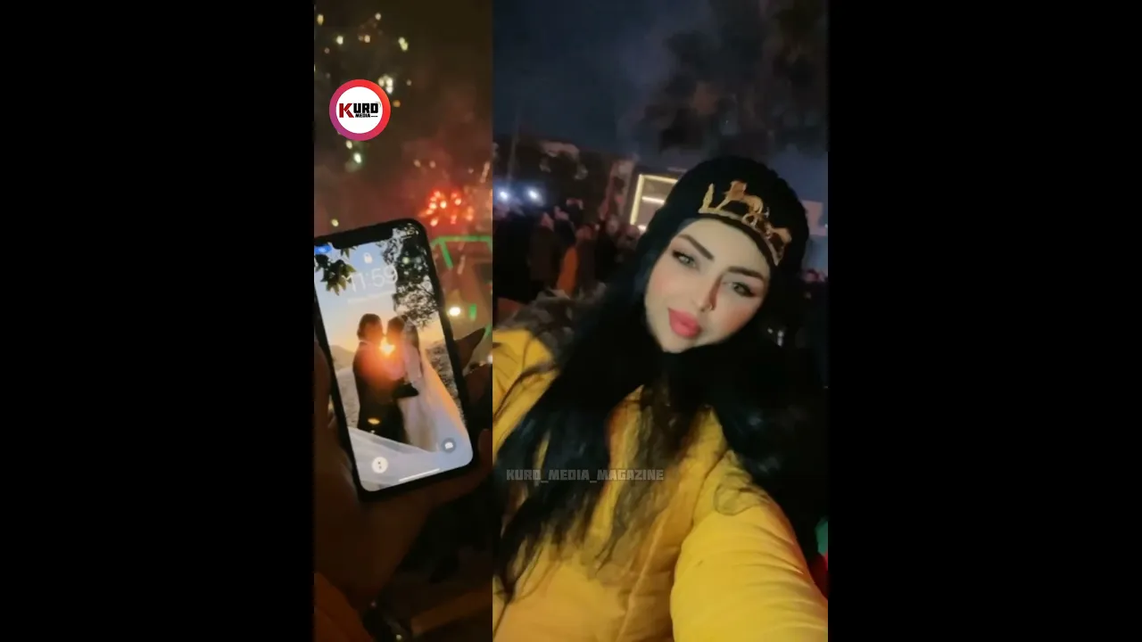 دوو هاوسه‌ری كورد له‌ ساڵی نوێ به‌م شێوازه‌ خۆشه‌ویستی بۆ یه‌ك ده‌رئه‌بڕن 😻