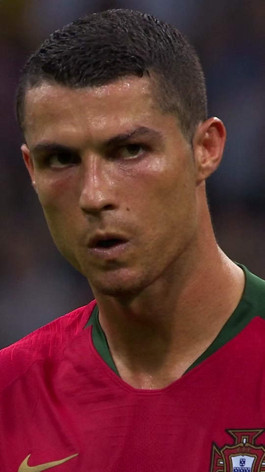 Cristiano's moment against Spain in 2018. #FIFAWorldCup