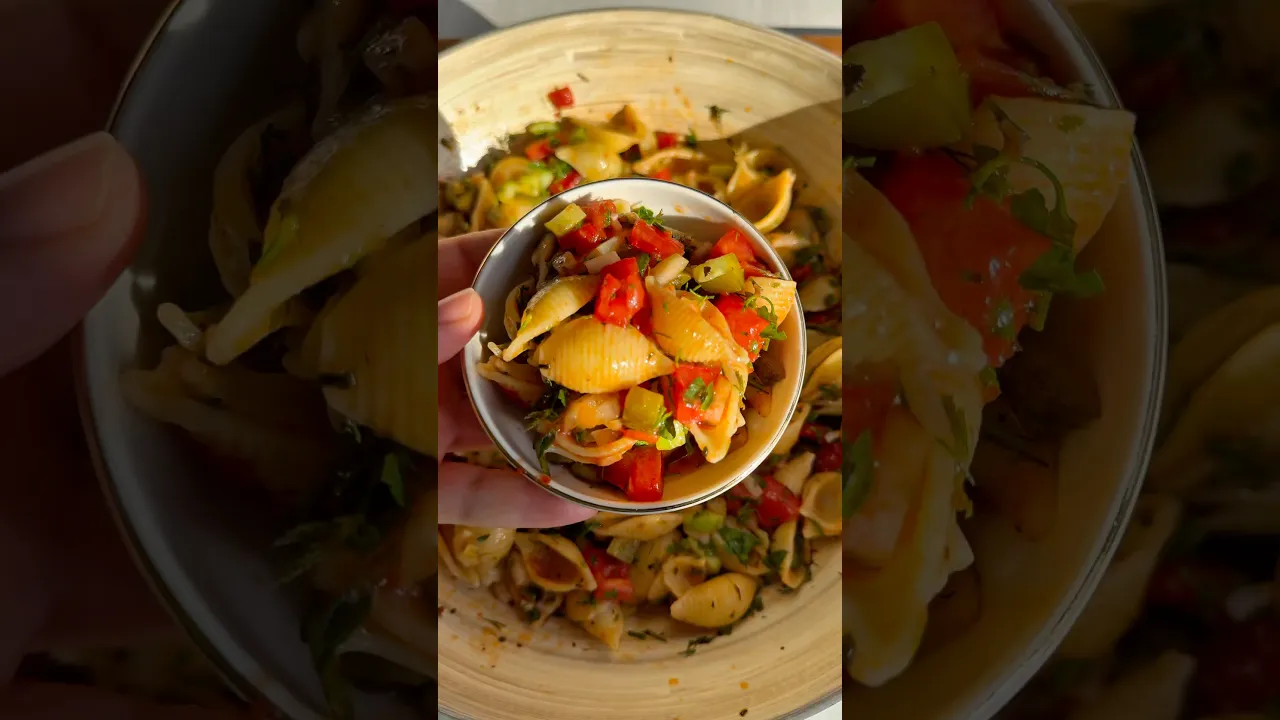 Makarna salatasının en güzel hali😍 #food #tarif #globalcuisine #recipe #salatatarifi