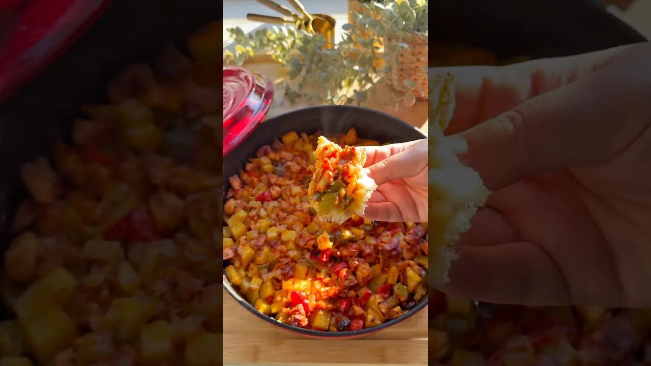 Tavuklu sebzeli tava😍#globalcuisine #recipe #tarif #food #pratiktarifler #tavukyemekleri #güveç