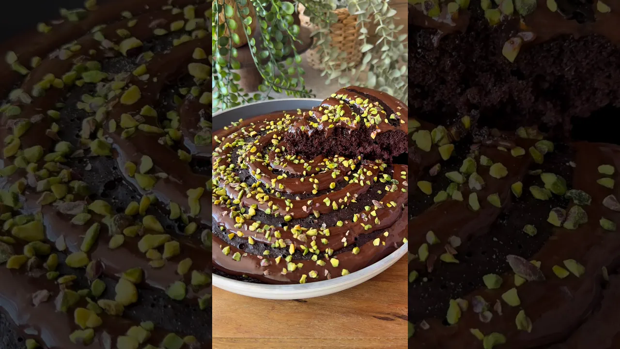 Krem çikolatalı tava keki😍 #recipe #tarif #food #pratiktatlitarifleri #baking #globalcuisine #cake