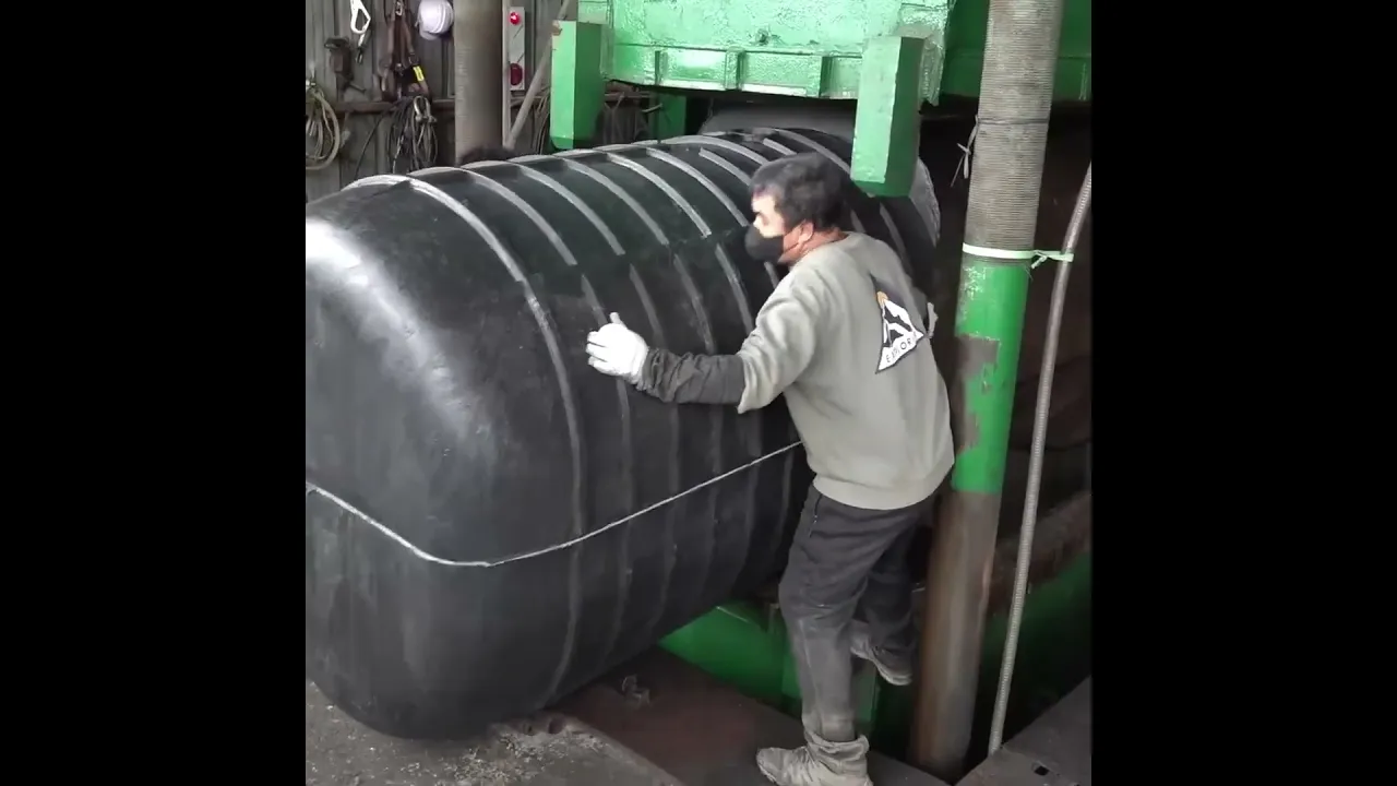 Amazing Process of Manufacturing Plastic Tanks from Scratch!