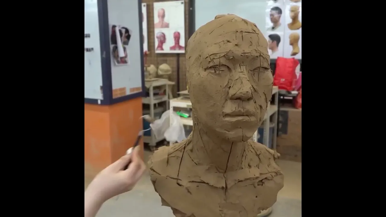 This Mud Face Looks TOO Real Ancient Clay Art Revealed!