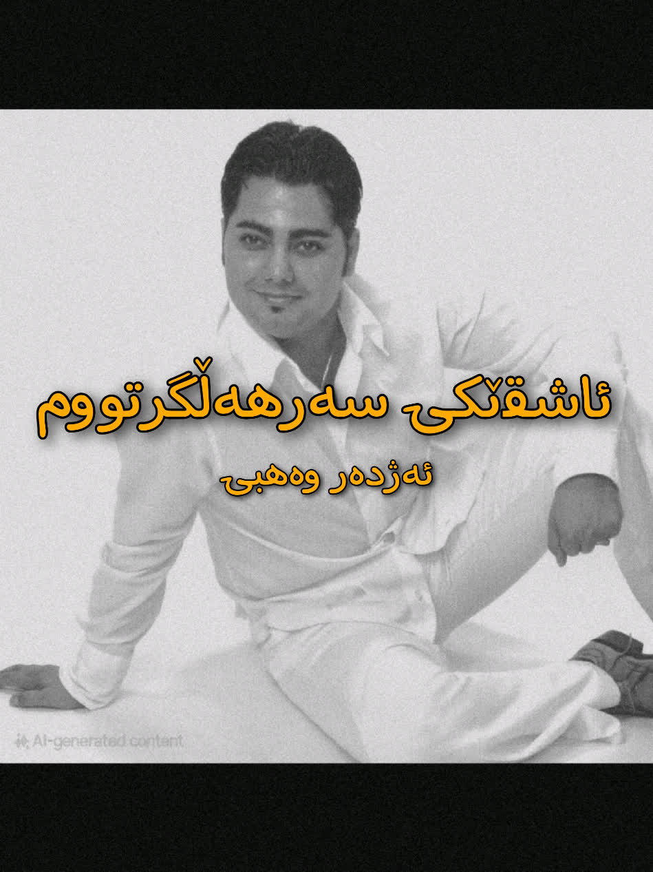 ＜ ئەژدەر وەهبی (ئاشقێکی سەرهەڵگرتووم) ＜ . . #azhdar wahbi #kurd #gora...