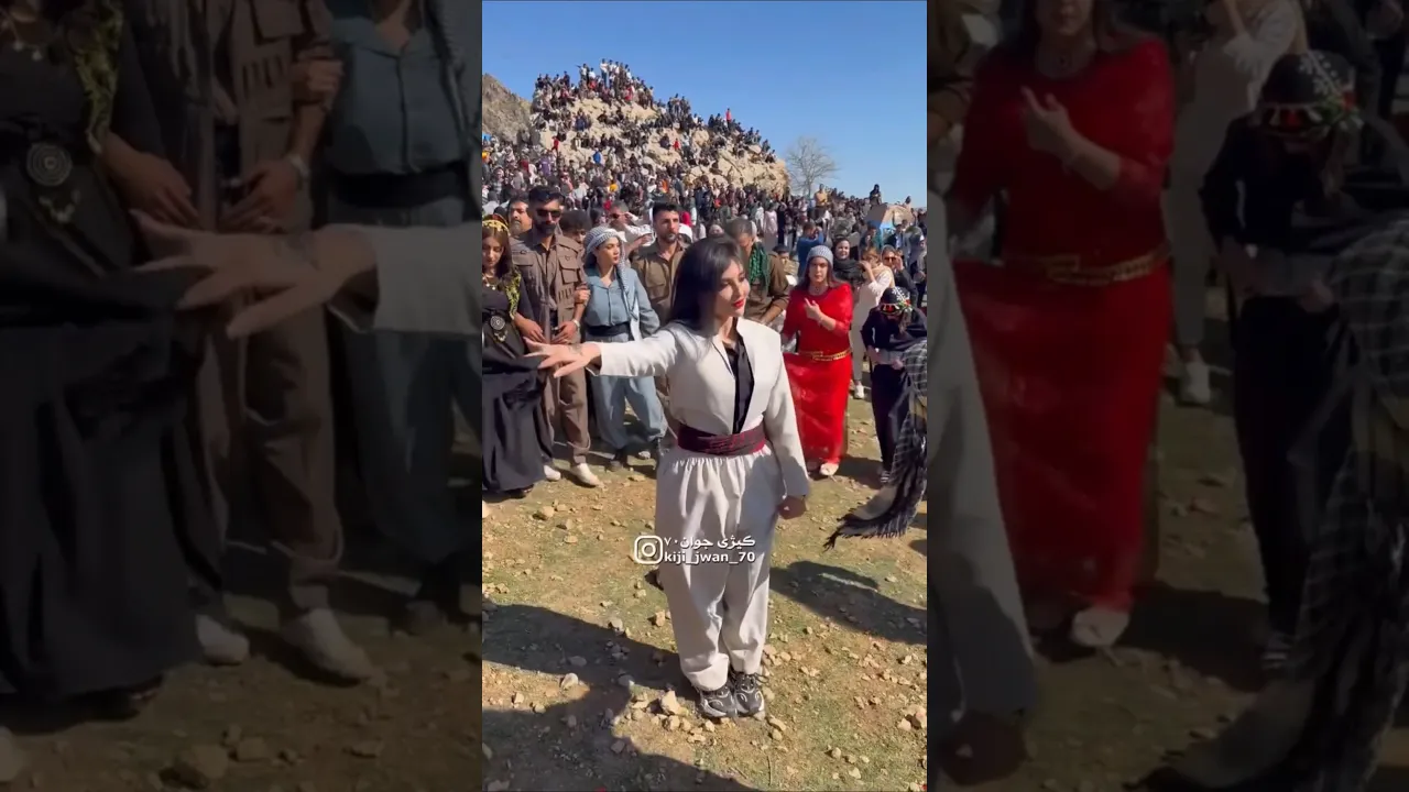 هلپهرکە، شادیِ بی‌وقفە! 🎶#کورد #موزیک #کوردستان #کوردی شاد #روژهلات #کچی کورد #هلپرکه #kurd #music