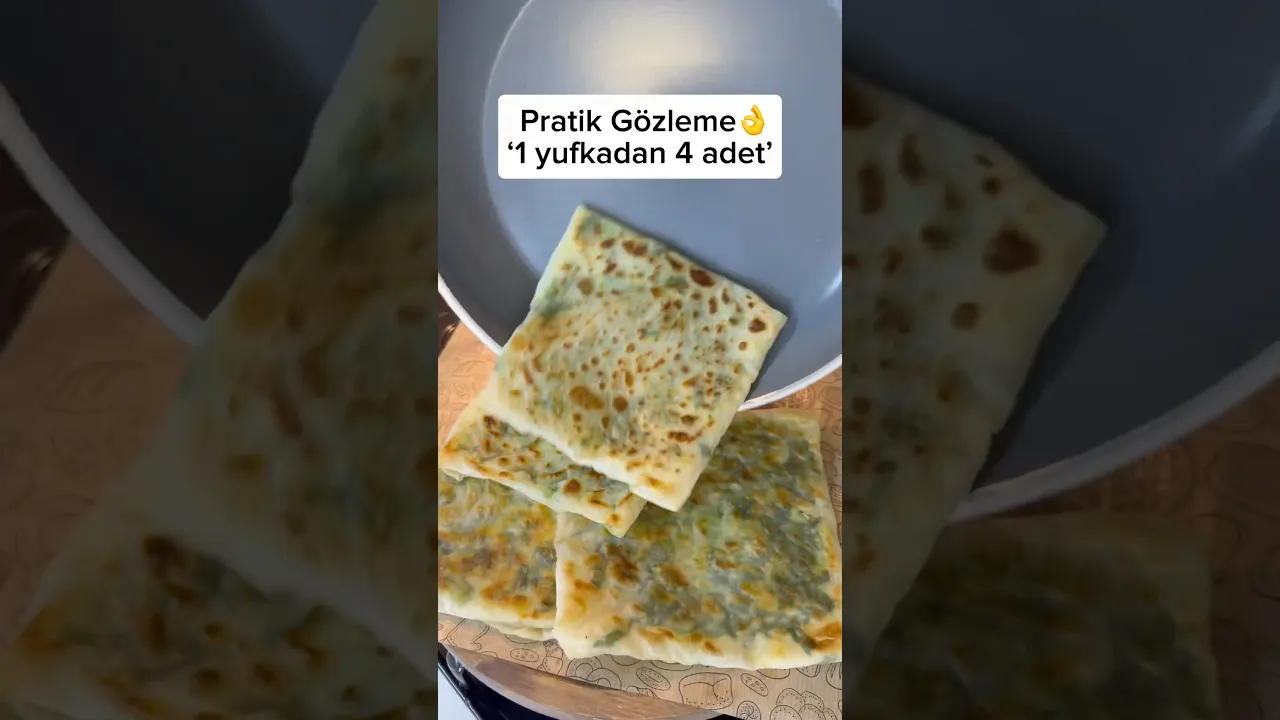 Gözlemeyi böyle deneyin👌#pratiktarifler #globalcuisine #food #recipe #yemektarifleri #baking