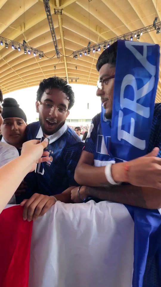 England and France fans reflect on their FIFA World Cup journey ❤️ #F...