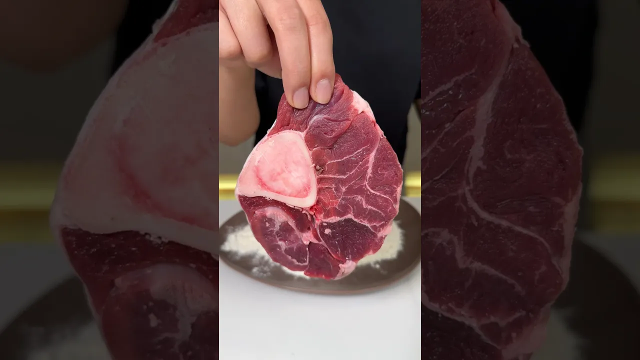 Osso Buco Steak ⧸ İlikli Kemik Haşlama 🥩 #ossobuco #soup #busezeynep #shorts