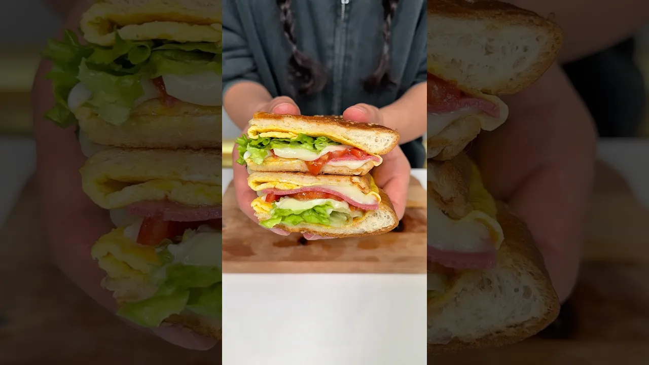 Pratik Sandviç ｜ Sandwich. #sandwich #busezeynep