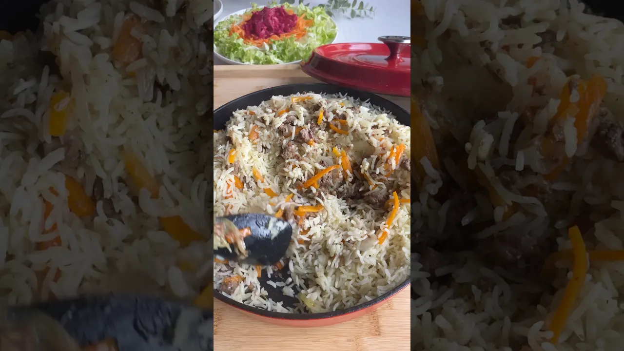 Özbek pilavı😍 #food #globalcuisine #recipe #globalfood #cooking #globalgastronomy
