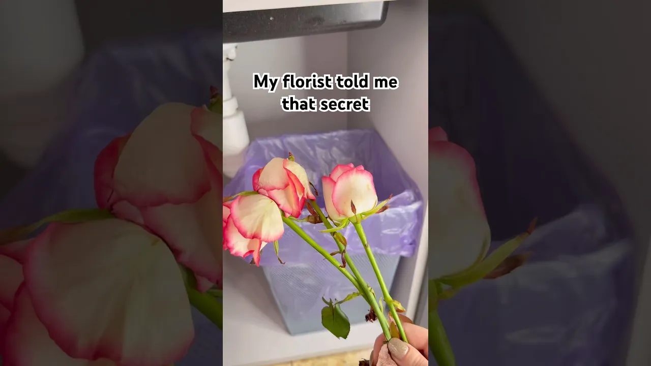 Never Toss Your Dying Flowers 🥀🌹 #diy #reallifehacks