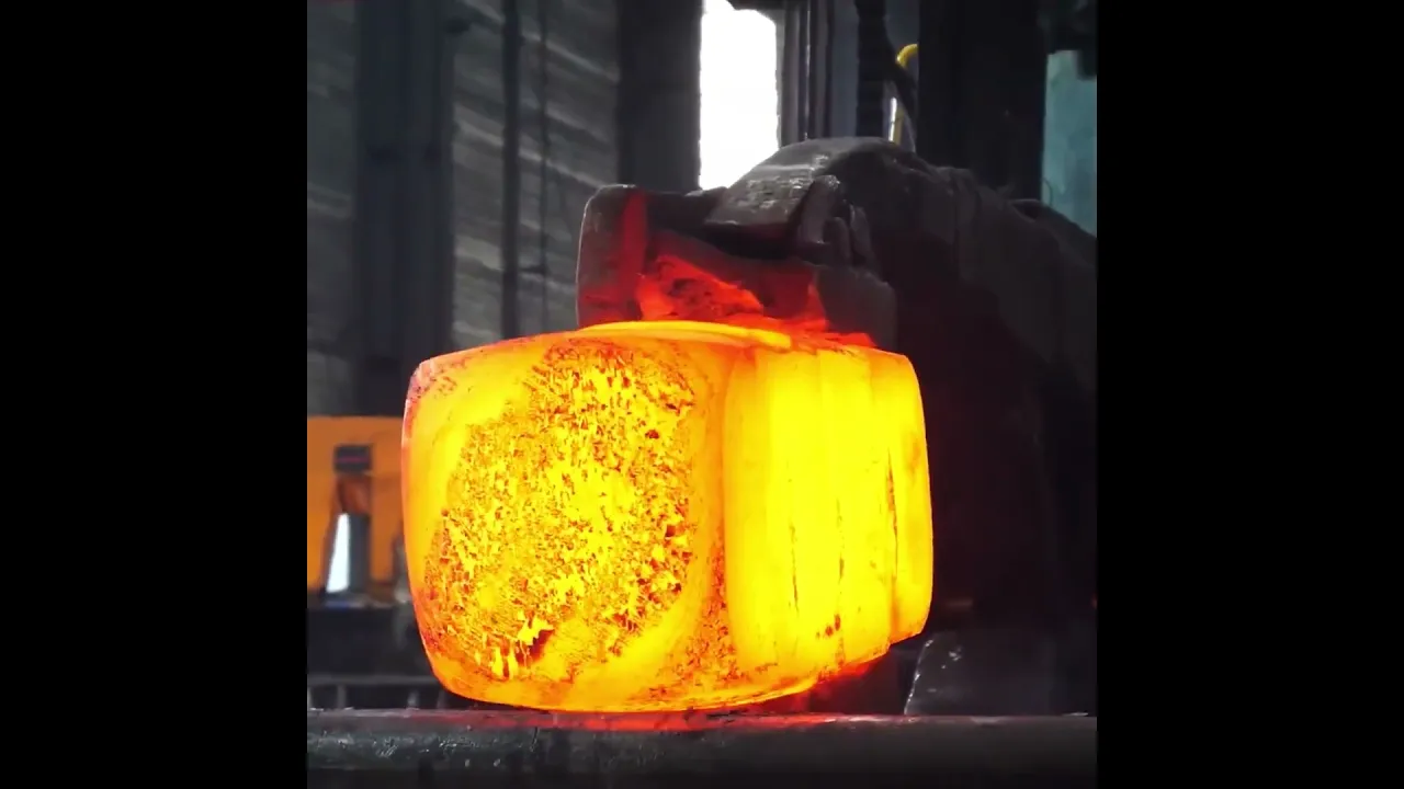 The backbone of wind Energy ｜Extream Forging of turbine Main shaft hm