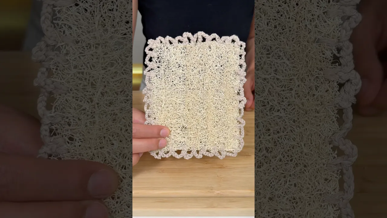 Kabak lifi 4 ürün ｜ One loofah, four uses #busezeynep #loofah #kabaklifi