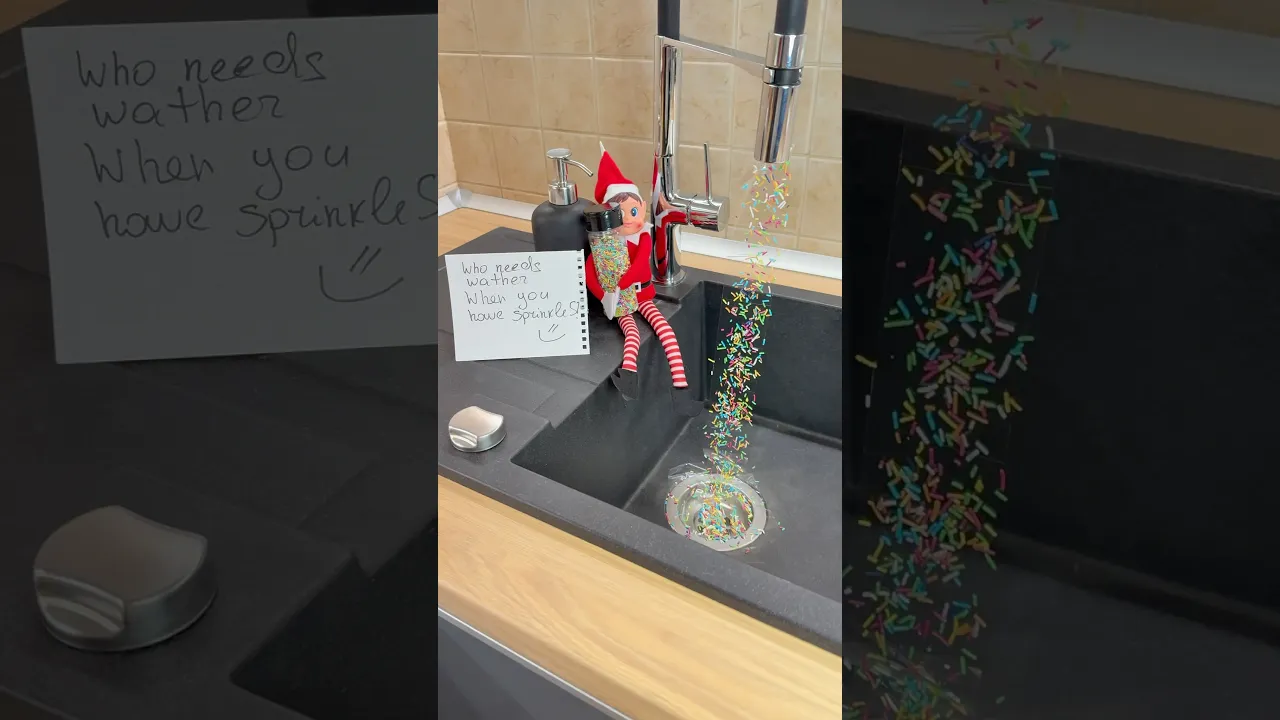 Easy DIY Elf on the Shelf idea 💡 Save✅#christmas #elfontheshelf #christmasideas #fypシ