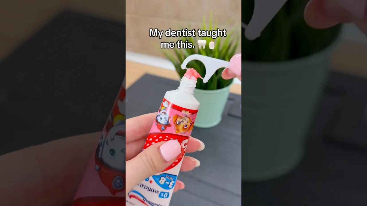 Perfect for the kids 🦷🧴😲 #lifehack #preppy