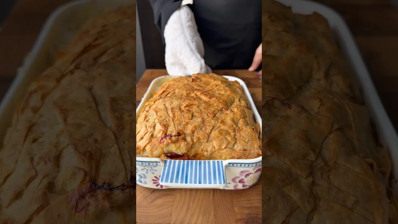 Pratik su böreği😍 #recipe #tarif #food #cooking #globalcuisine #suböreği