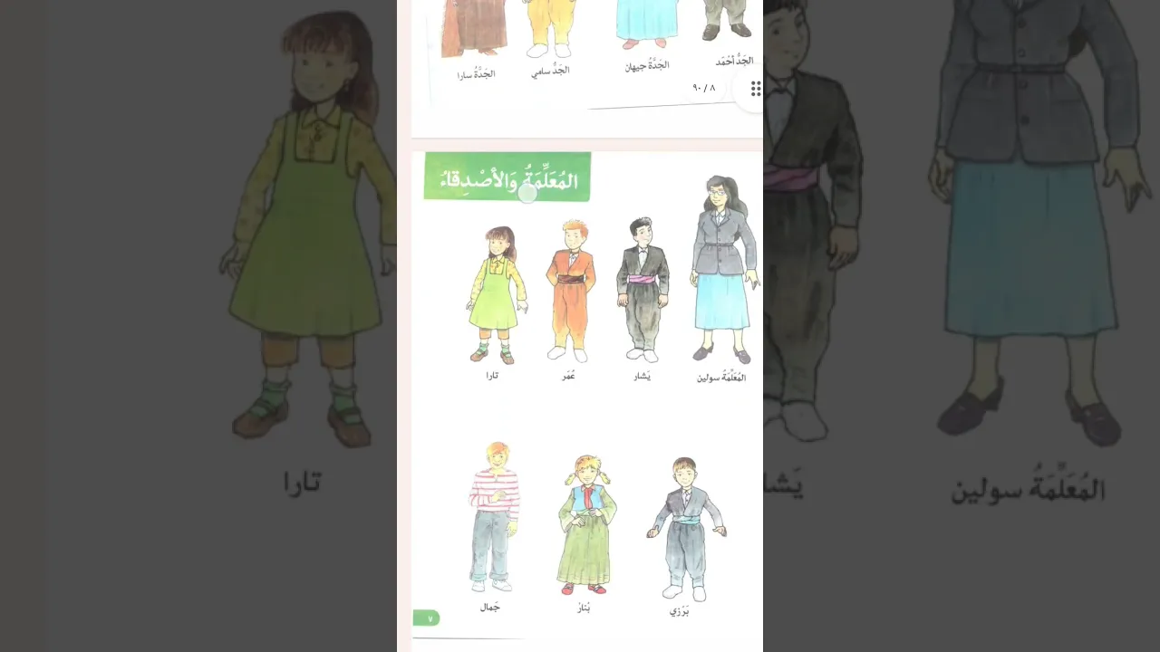 عەرەبی｜پۆلێ٤｜لا٦تا١٠｜الوحدة الأولی｜وەرزی یەکەم｜ عربي｜صف رابع