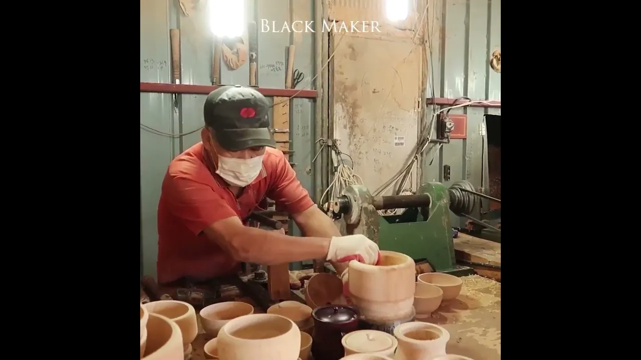 ＂From Tree to Teacup： Watch This Wooden Tea Set Come to Life＂
