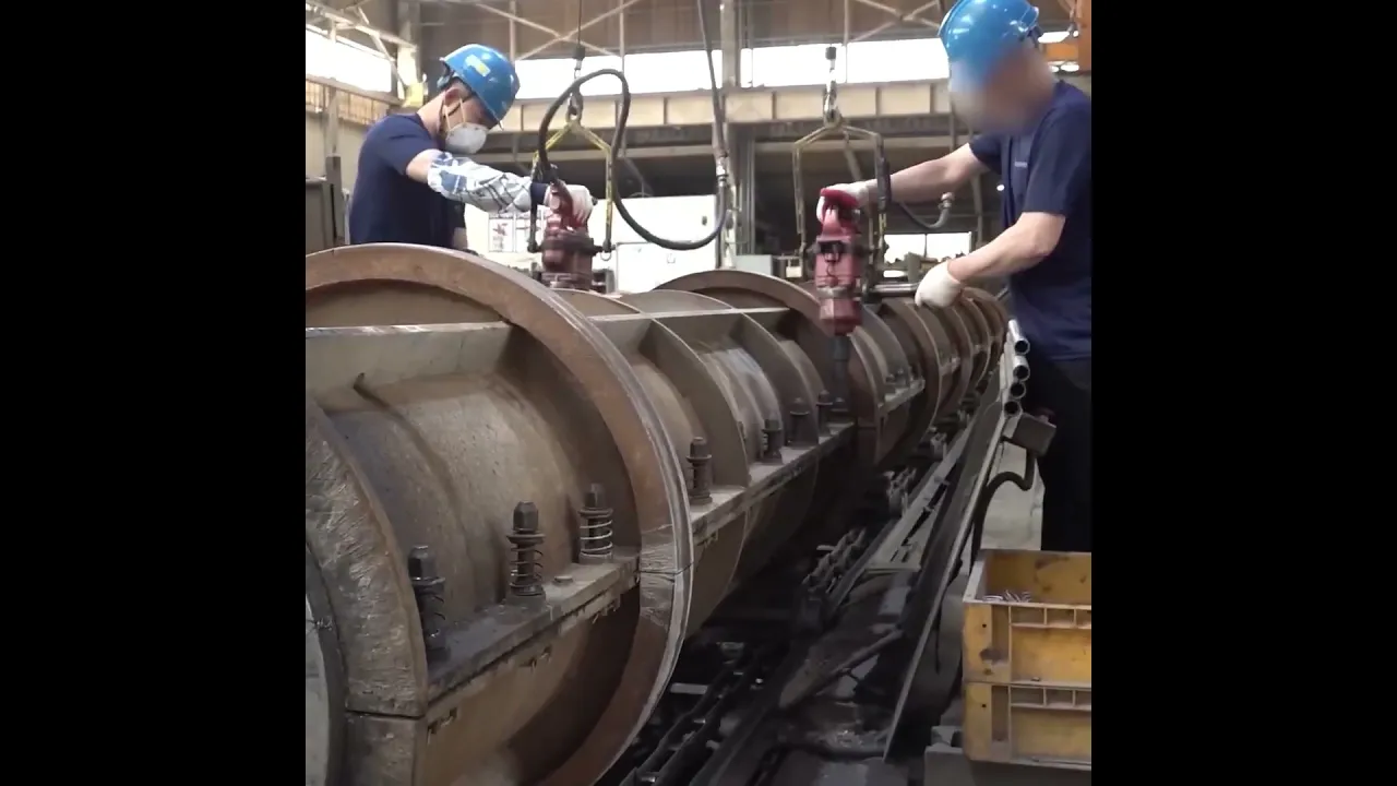 Concrete Pillars Forged to Hold Cities Full Creation Process