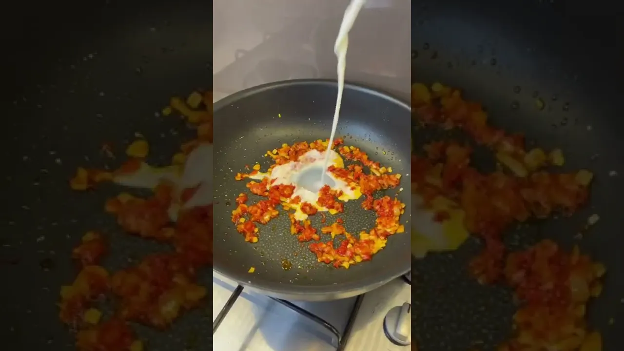 Tek tencere kirleniyor. Sütlü makarna yok artık 🍝 #pasta #makarna