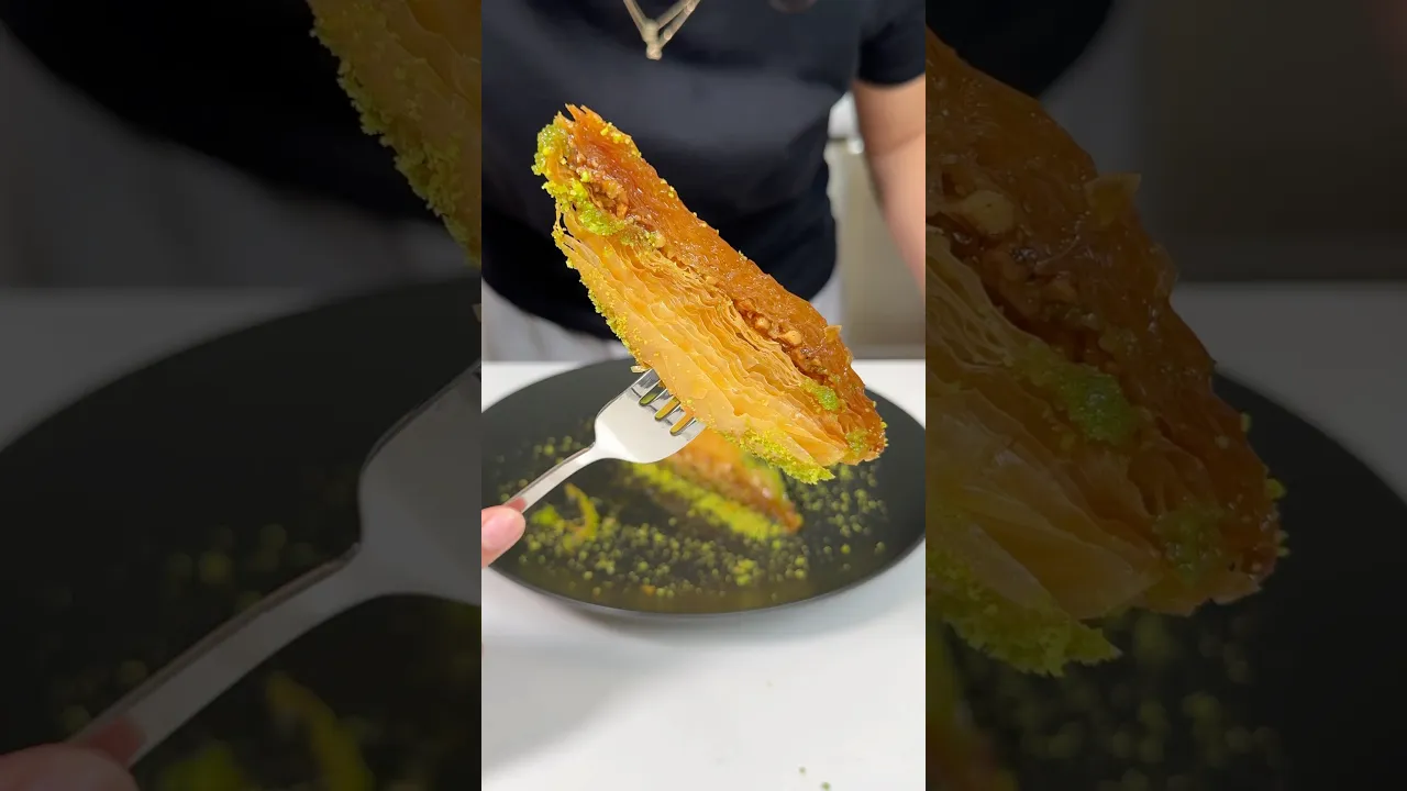 Baklava ｜ English ⬇️. #baklava #busezeynep