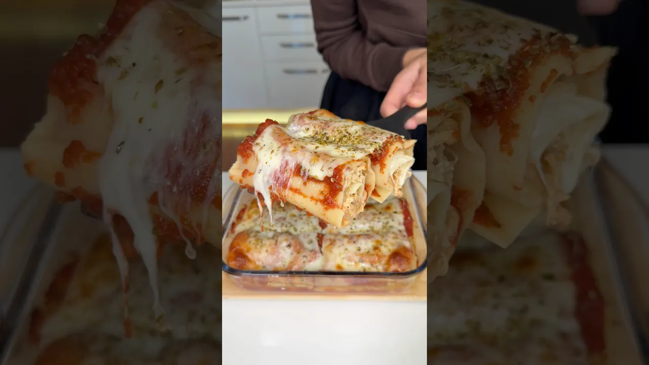 Tavuklu Jambonlu Lazanya 🍝 Chicken & Ham Lasagna #lasagna #busezeynep