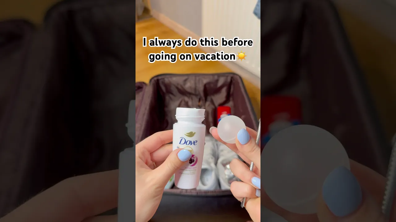 Travel packing hacks 🧳#vacation #holiday #packing