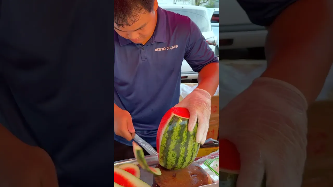 Only $0.99! Sweet Red Watermelon in Bangkok