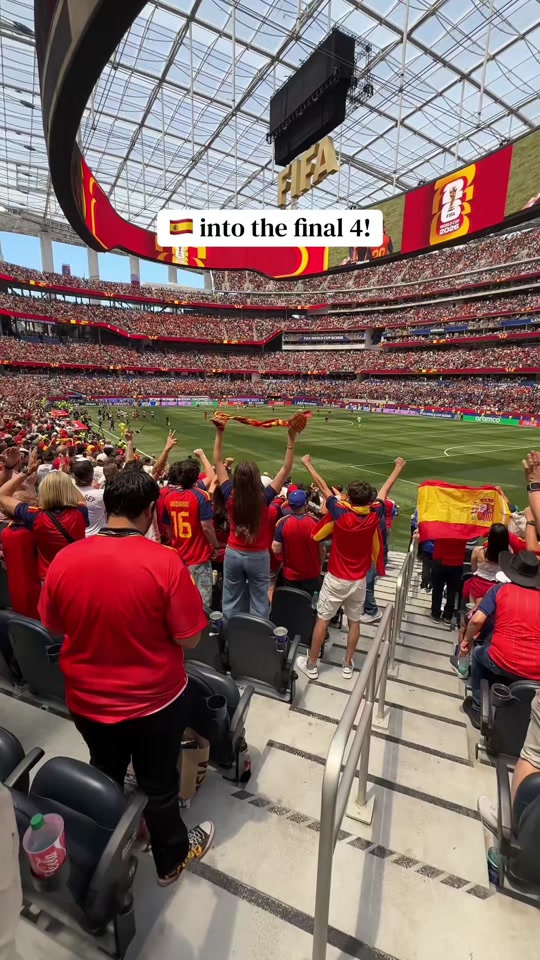 2 matches away from glory! 🇪🇸🤩 #FIFAWorldCup