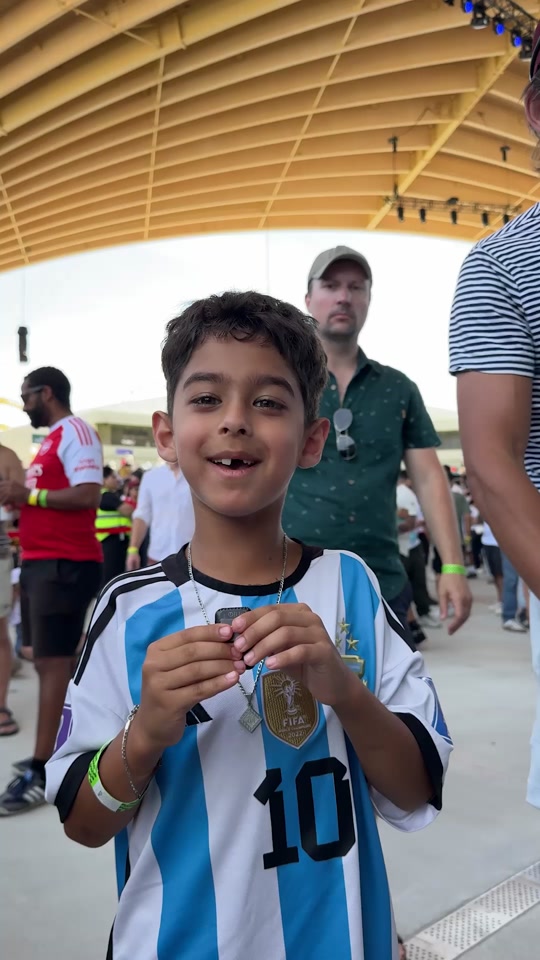 Tiny fans. Huge support. ❤️ #FIFAWorldCup #FIFAFanFestival