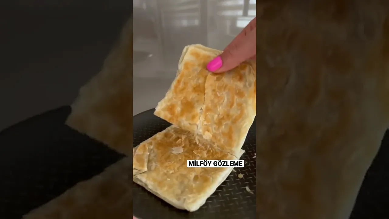 1 Tane Milföyün varsa Gözleme yap #milföylütarifler #gözleme #shorts